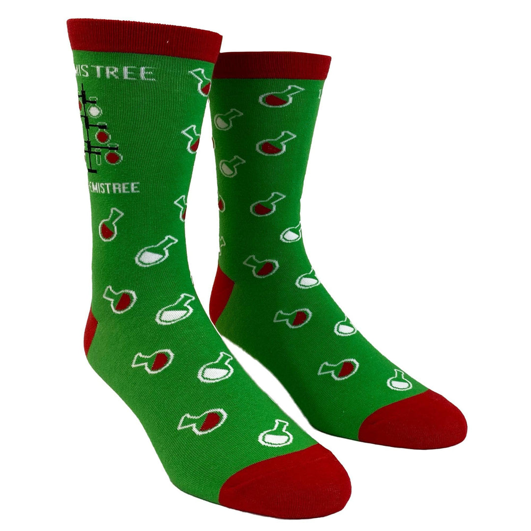 Mens Oh Chem Is Tree Socks  -  Crazy Dog T-Shirts