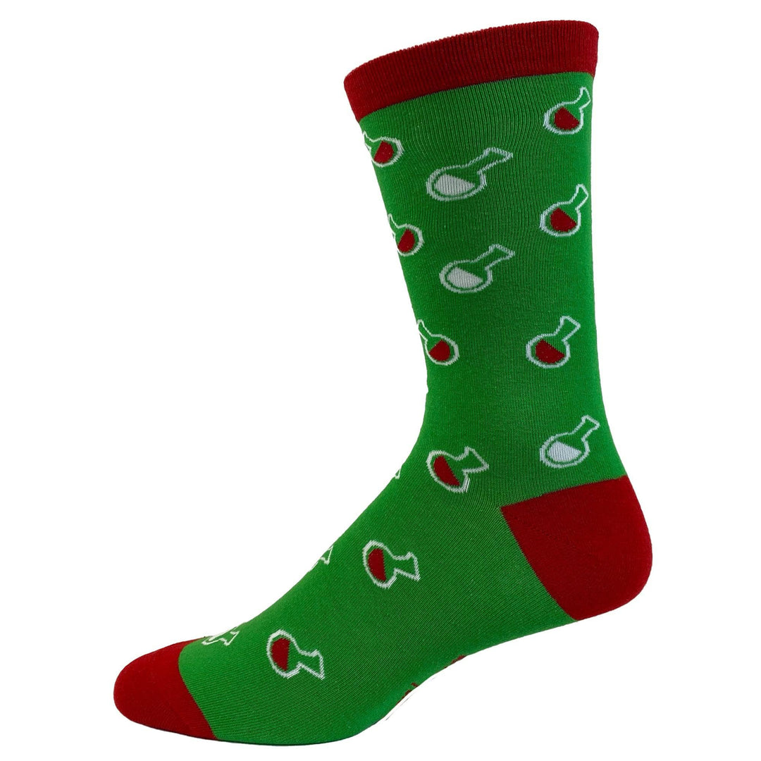 Mens Oh Chem Is Tree Socks  -  Crazy Dog T-Shirts