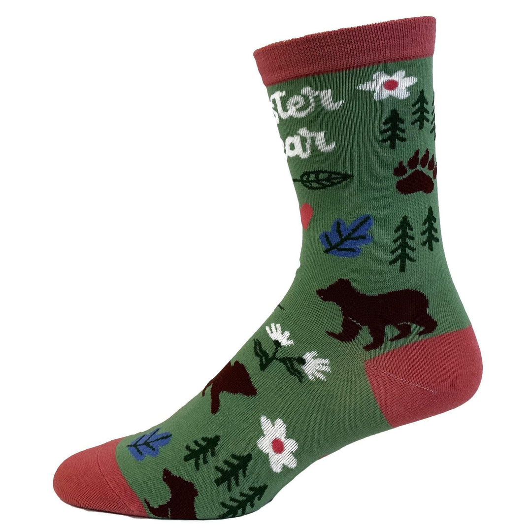 Sister Bear Socks - Crazy Dog T-Shirts