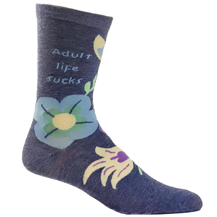 Women's Adult Life Sucks Socks - Crazy Dog T-Shirts