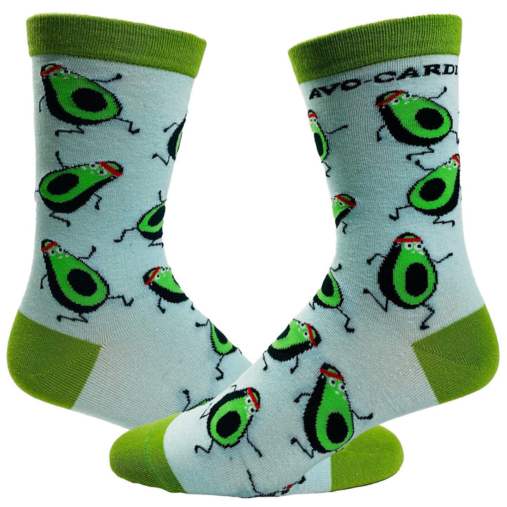 Women's Avocardio Socks - Crazy Dog T-Shirts