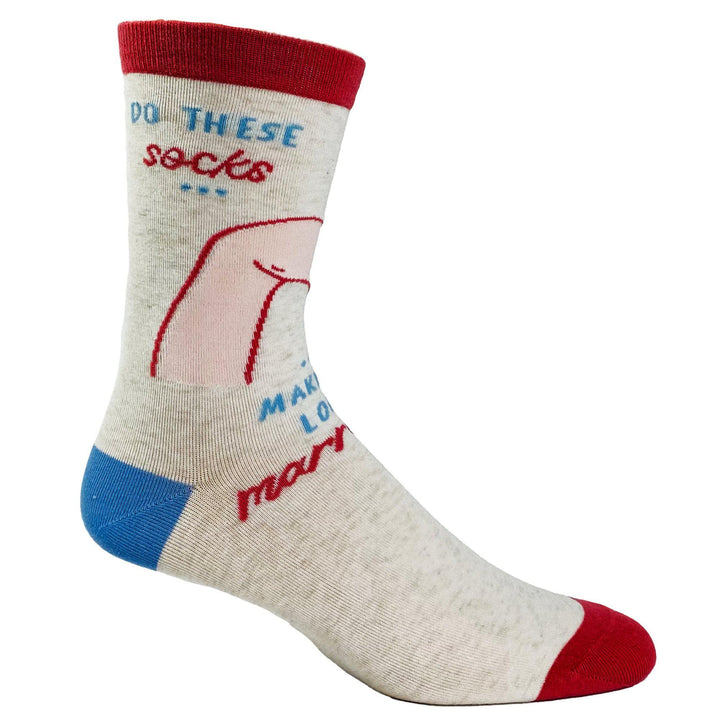 Women's Do These Socks Make Me Look Married Socks - Crazy Dog T-Shirts