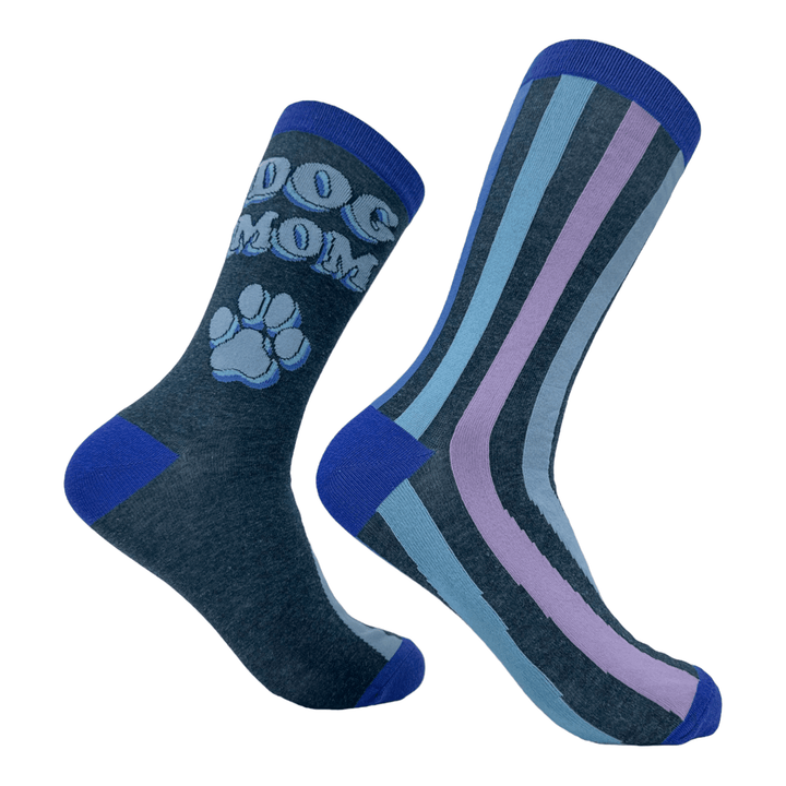 Women's Dog Mom Socks  -  Crazy Dog T-Shirts