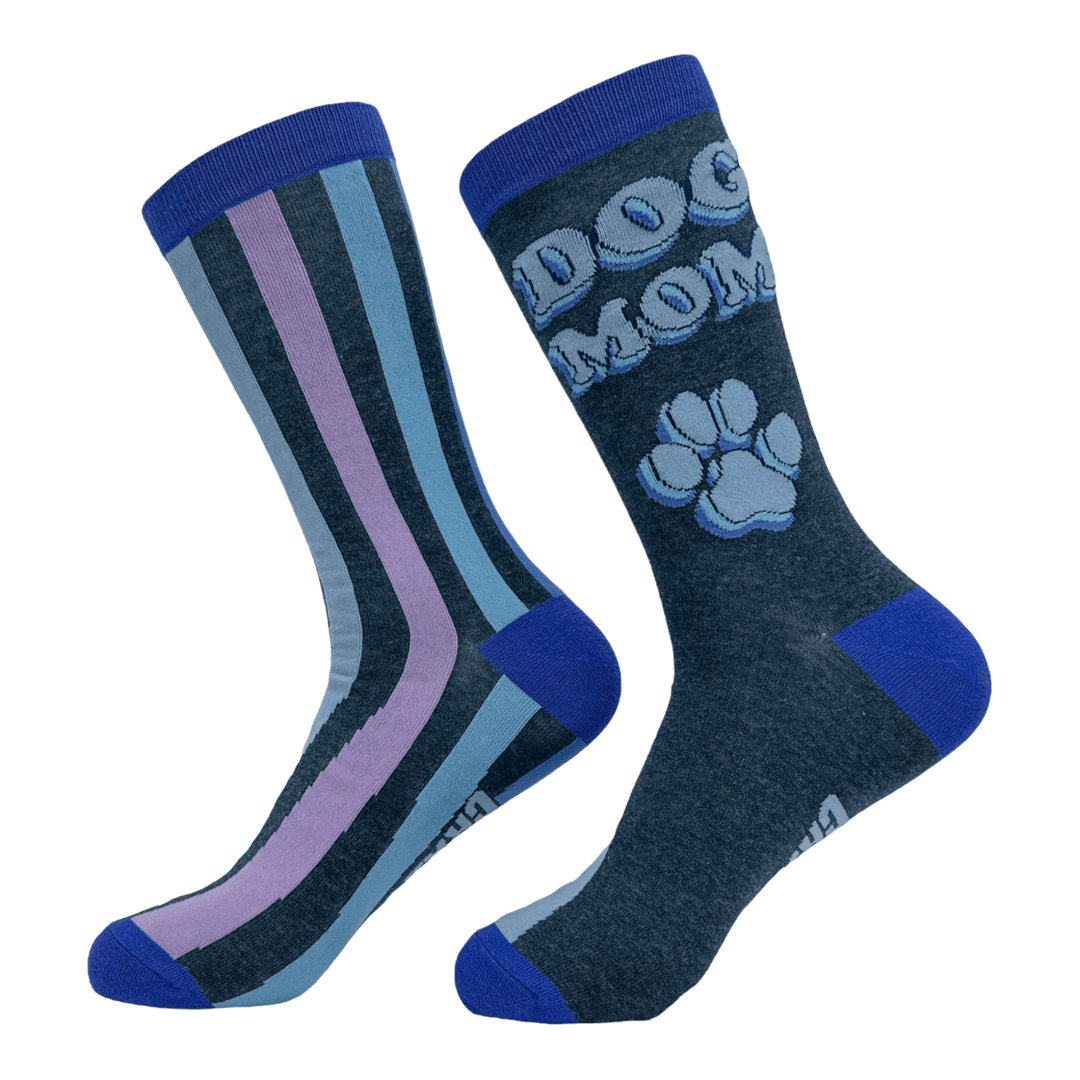 Women's Dog Mom Socks  -  Crazy Dog T-Shirts