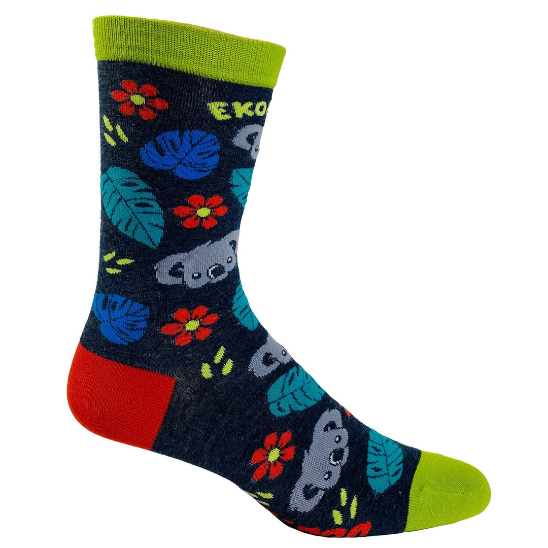 Women's Ekoalaty Socks - Crazy Dog T-Shirts