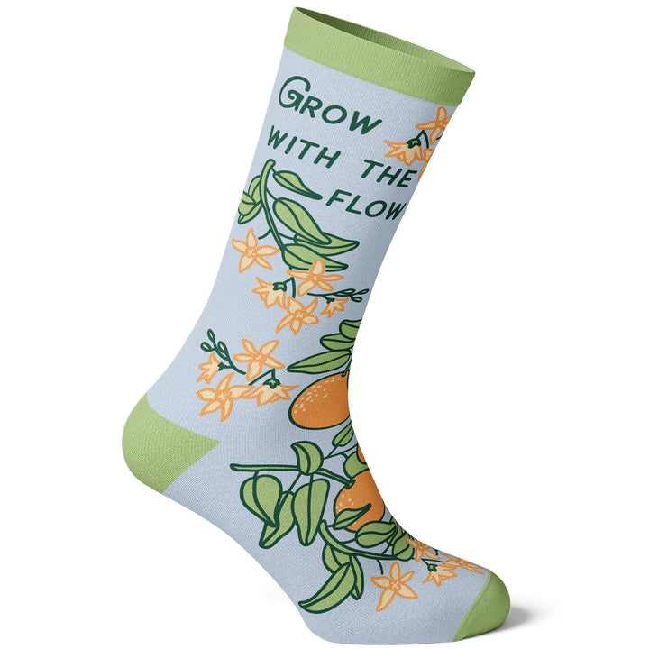 Women's Grow With The Flow Socks  -  Crazy Dog T-Shirts