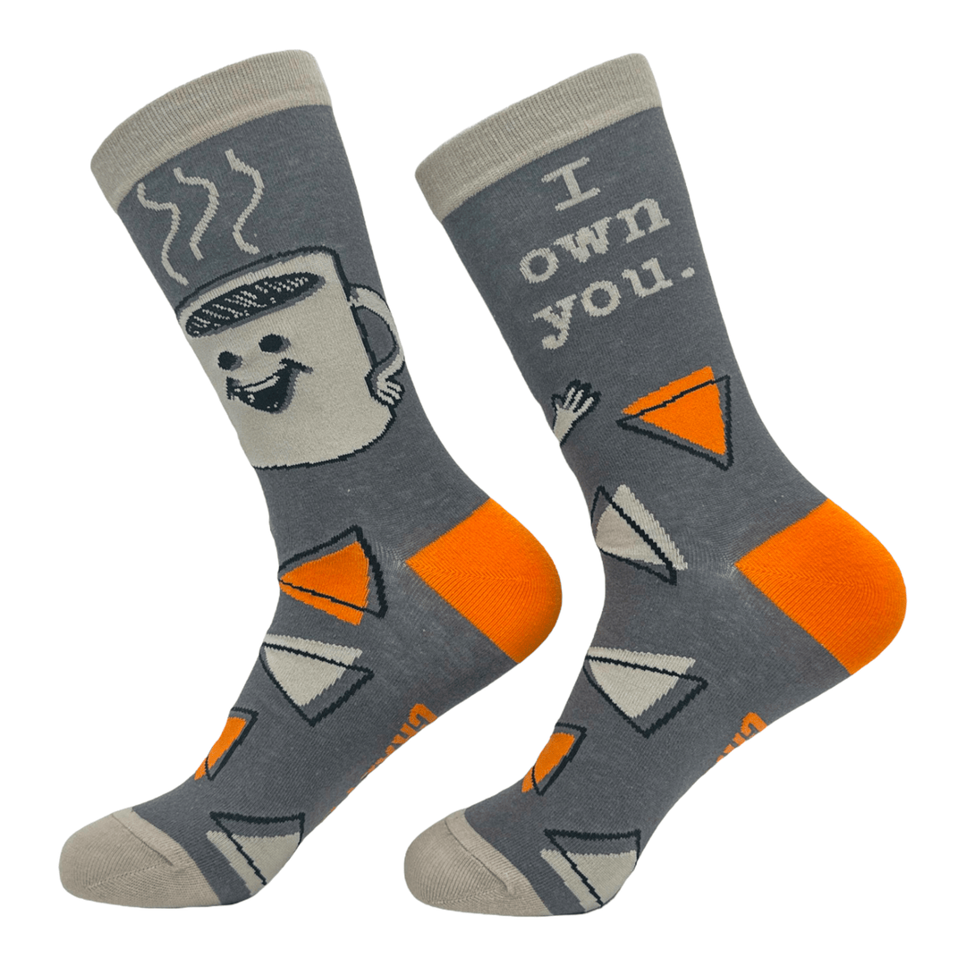 Women's I Own You Coffee Socks  -  Crazy Dog T-Shirts