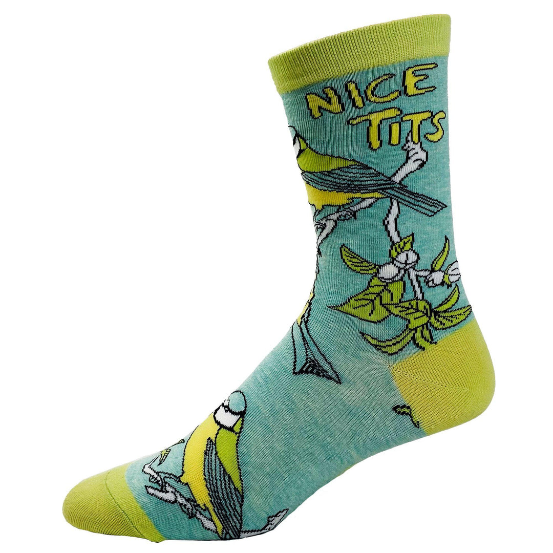 Women's Nice Tits Socks - Crazy Dog T-Shirts