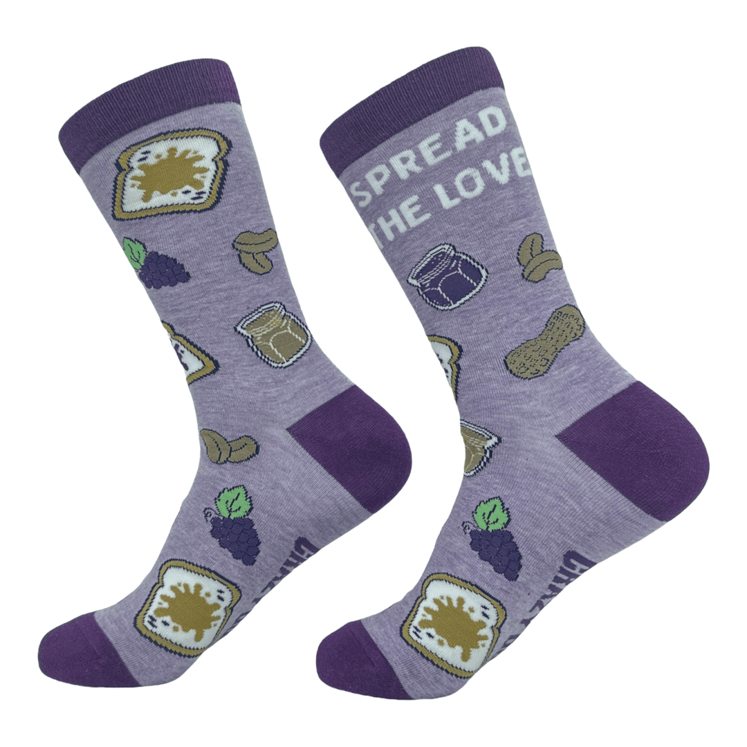 Women's Spread The Love Socks  -  Crazy Dog T-Shirts