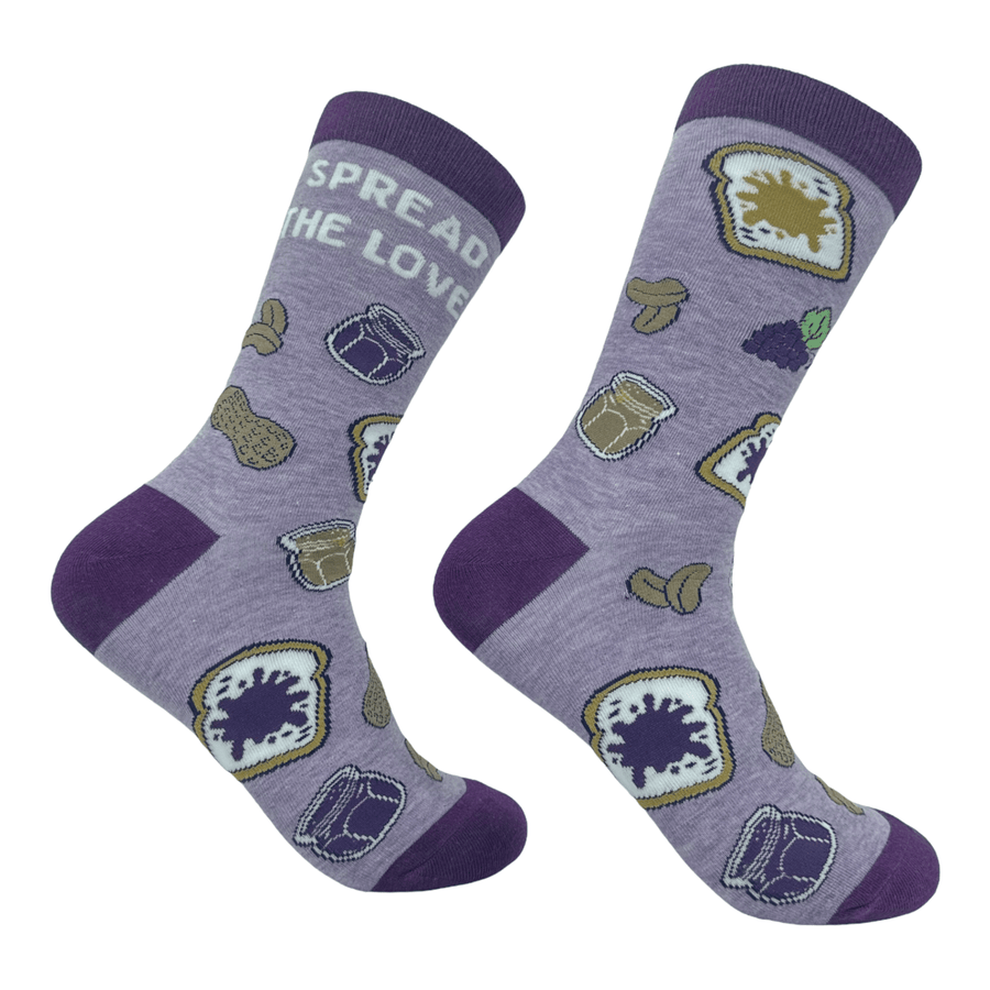 Women's Spread The Love Socks  -  Crazy Dog T-Shirts