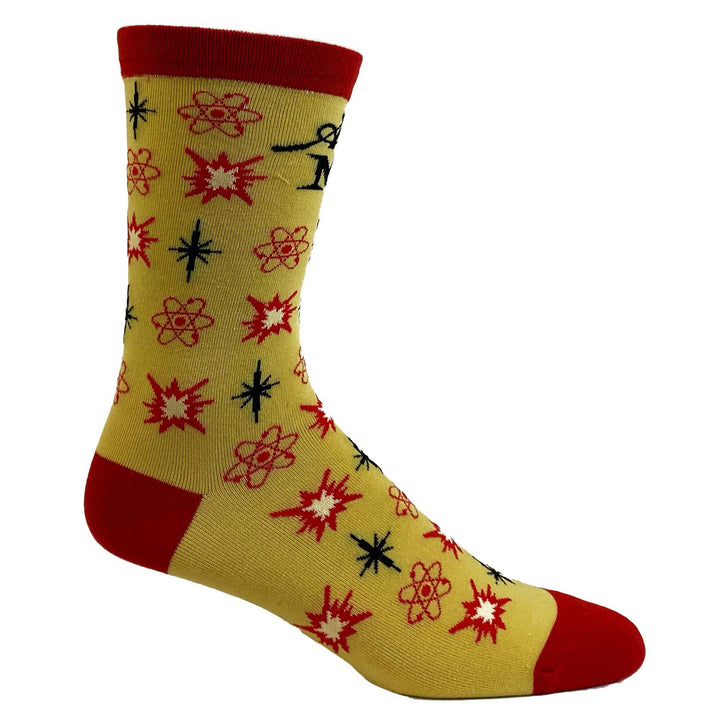 Womens Atomic Mom Socks - Crazy Dog T-Shirts