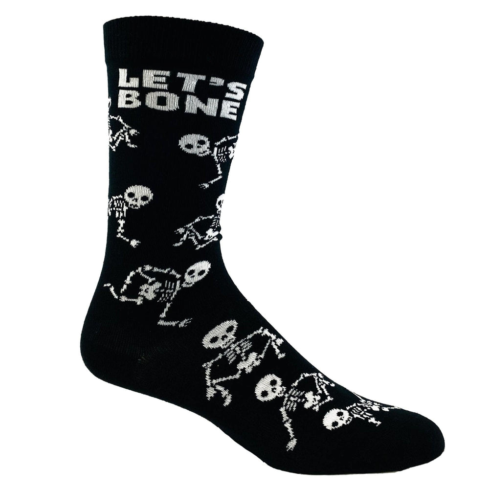 Womens Let's Bone Socks  -  Crazy Dog T-Shirts