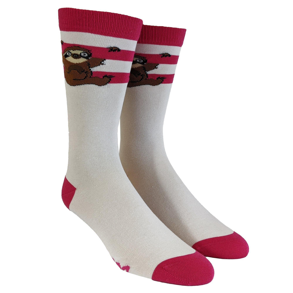 Womens Sloth Socks - Crazy Dog T-Shirts