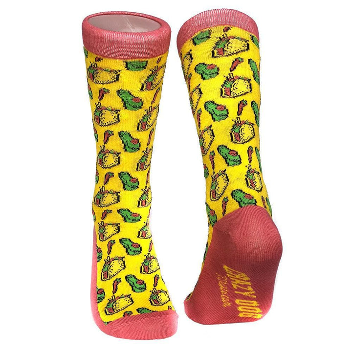 Womens Tacos And Avocados Socks - Crazy Dog T-Shirts