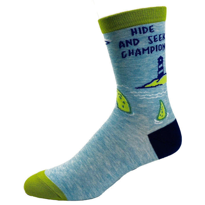 Youth Hide And Seek Champion Socks - Crazy Dog T-Shirts