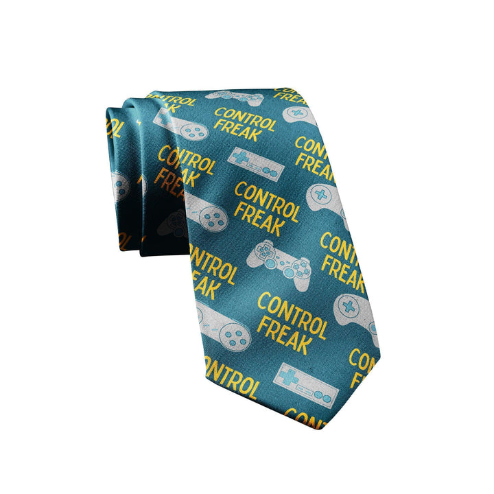 Control Freak Neck Tie - Crazy Dog T-Shirts