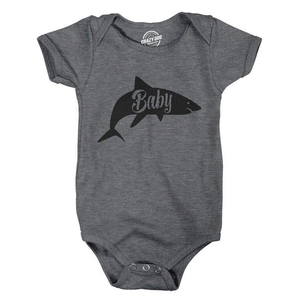 Baby Shark Baby Bodysuit - Crazy Dog T-Shirts