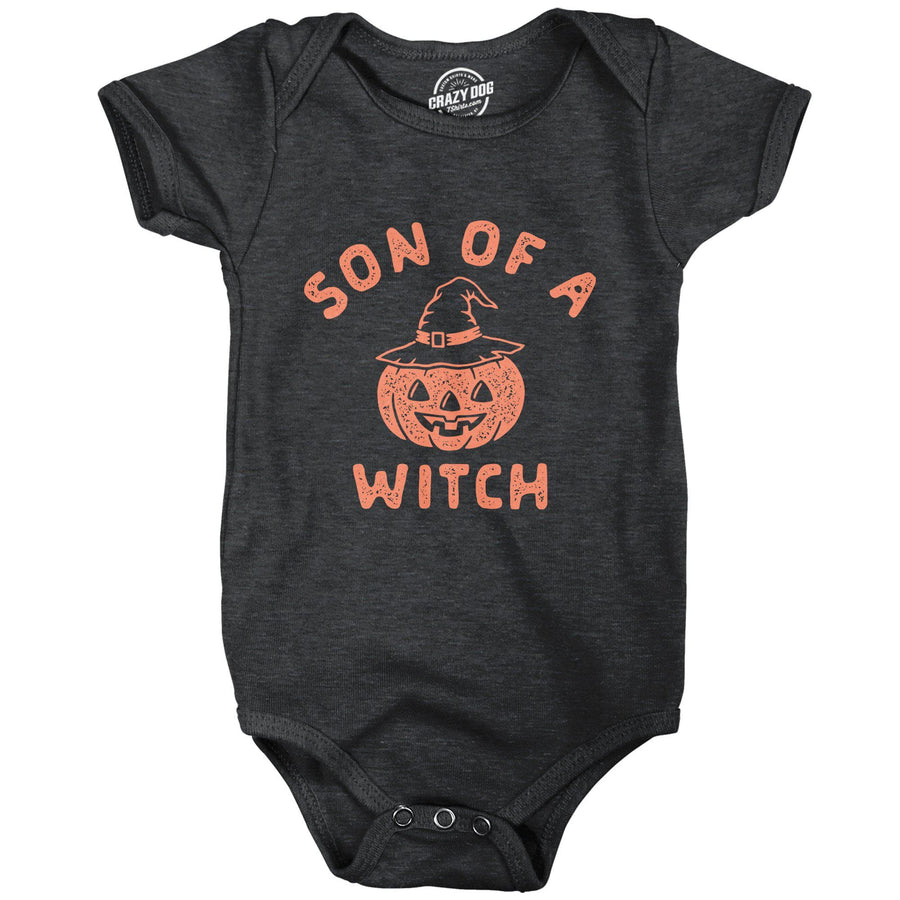 Son Of A Witch Baby Bodysuit - Crazy Dog T-Shirts