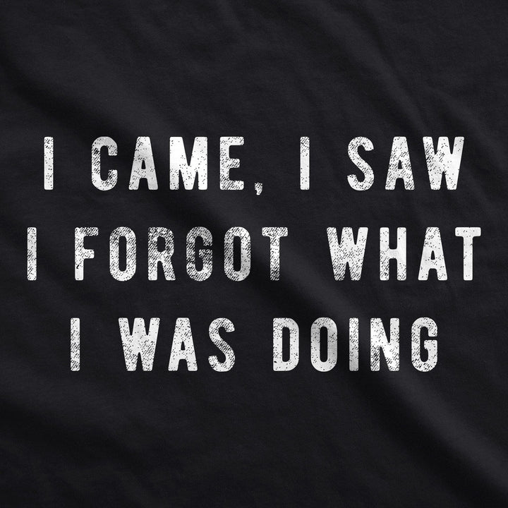 I Came I Saw I Forgot What I Was Doing Face Mask Mask - Crazy Dog T-Shirts