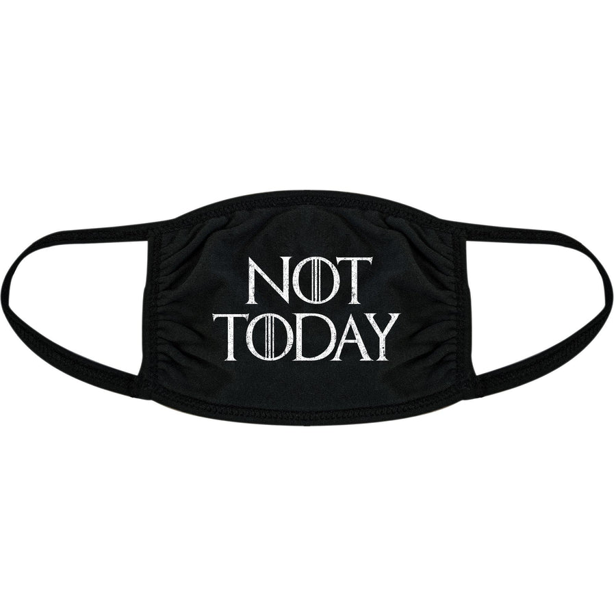 Not Today Face Mask Mask - Crazy Dog T-Shirts