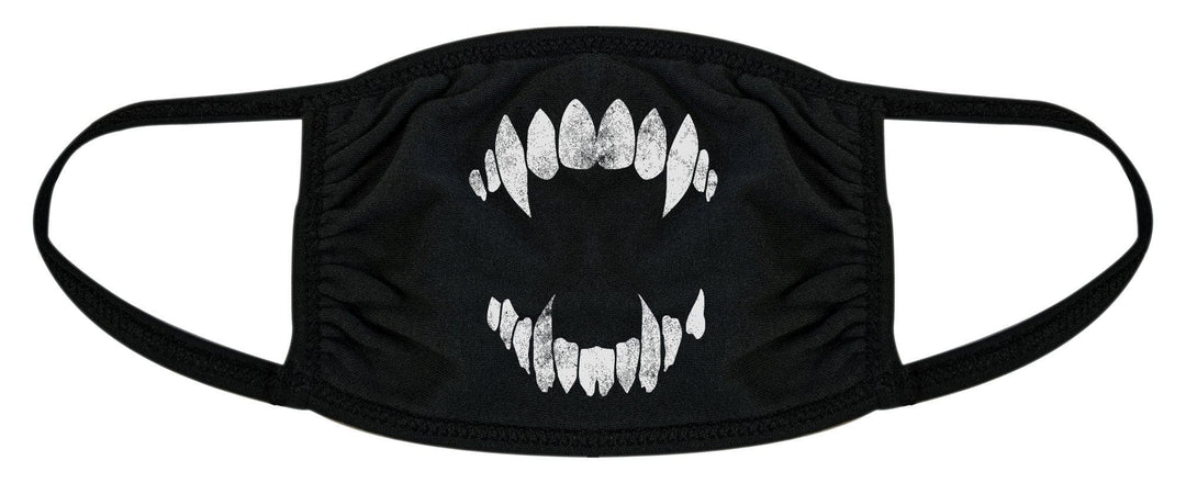 Vampire Teeth Face Mask Mask - Crazy Dog T-Shirts