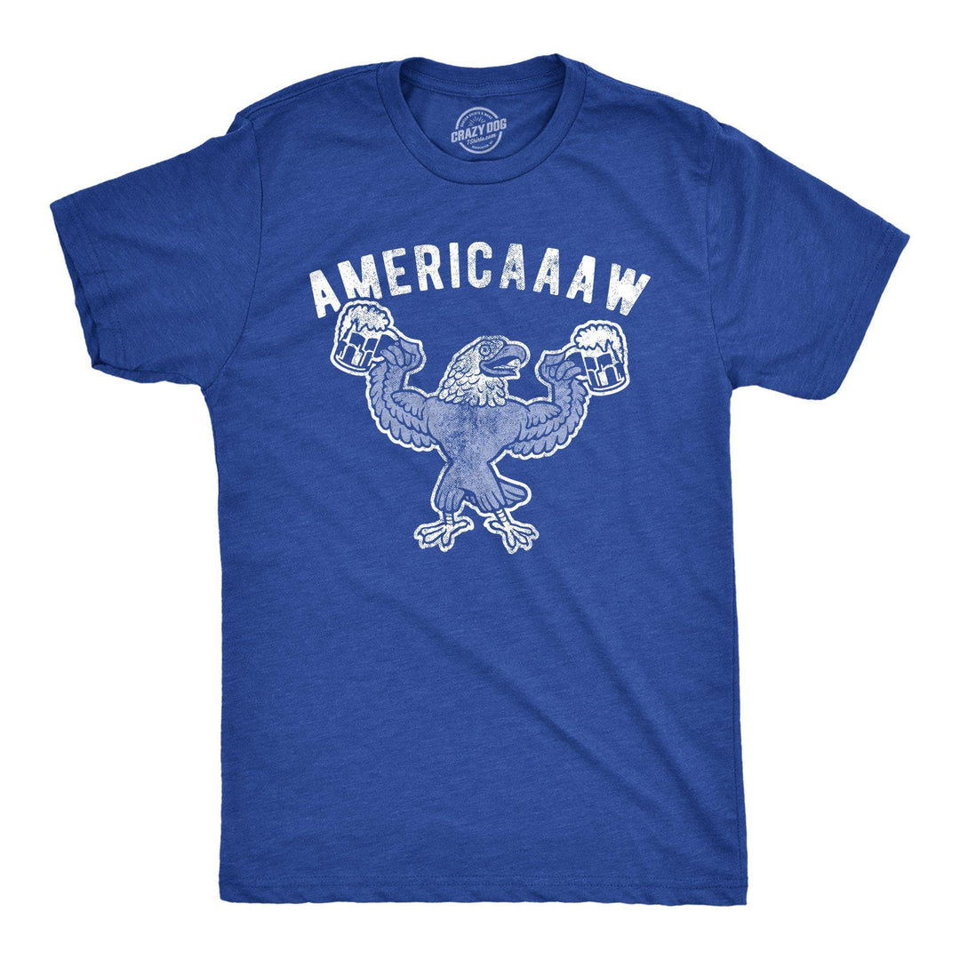 Americaaaw Men's Tshirt - Crazy Dog T-Shirts