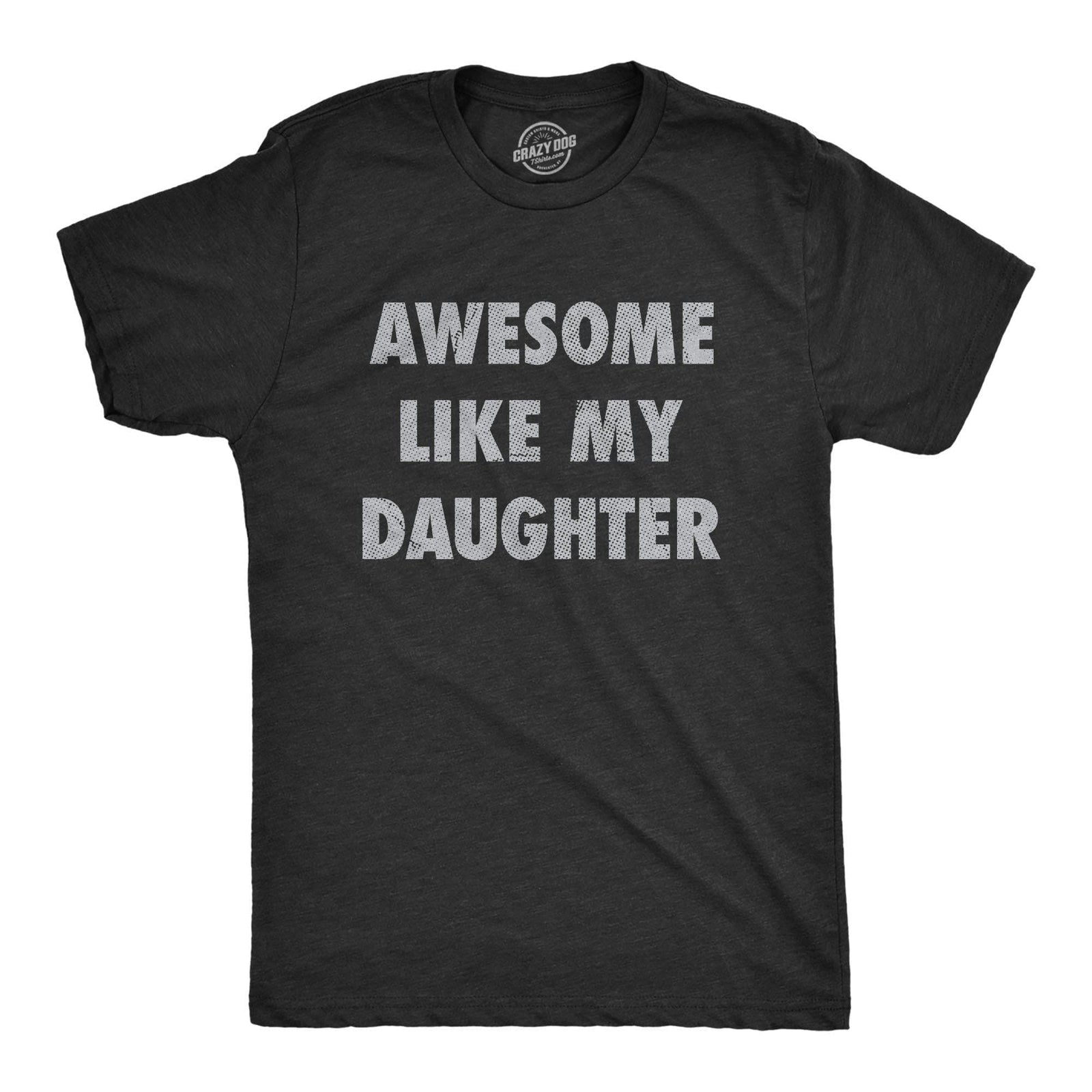Crazy Dog Tshirts - Mens My Fishing Buddy Calls Me Dad Tshirt Funny Fathers  Day Graphic Novelty Tee (Dark Heather Grey) - S - Divertente Uomo Maglietta  : : Moda