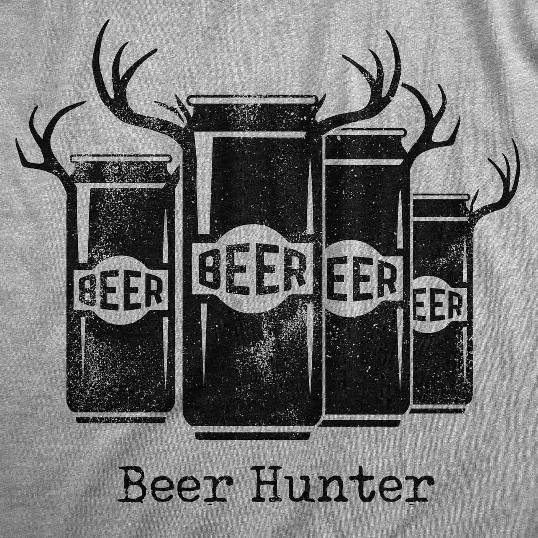 Beer Hunter Men's Tshirt  -  Crazy Dog T-Shirts