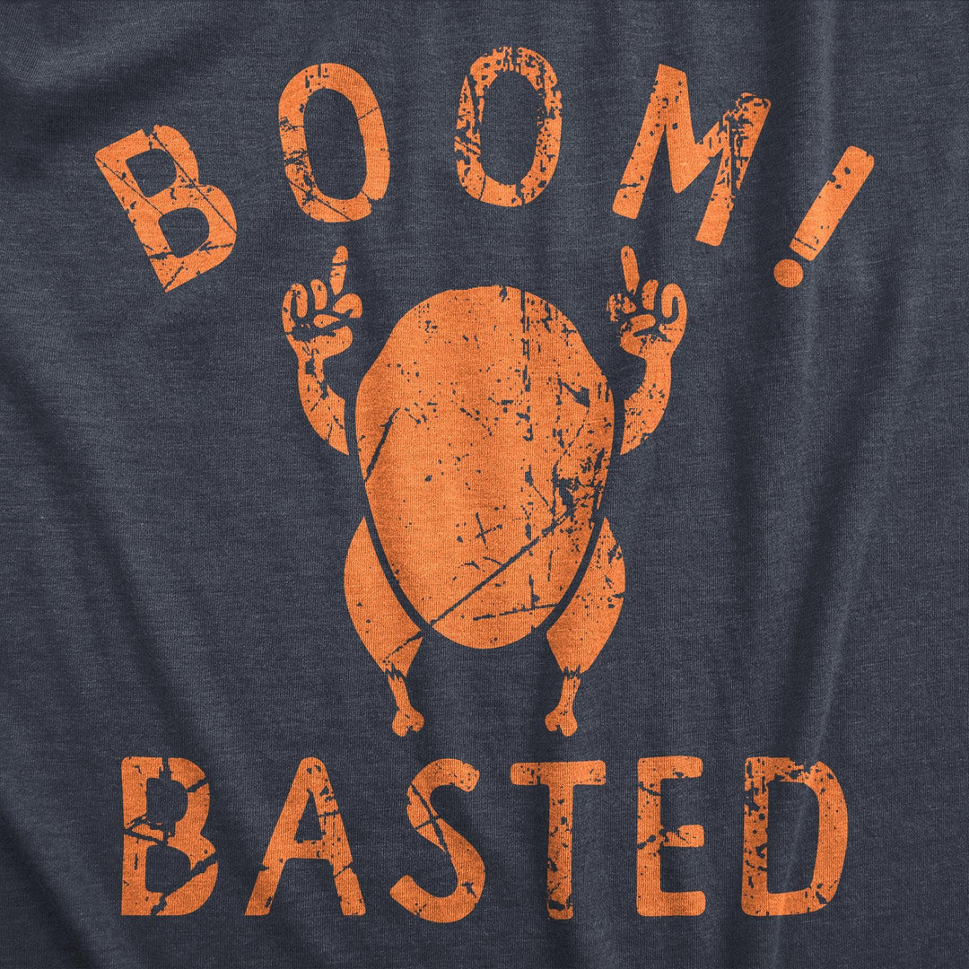 Boom Basted Men's Tshirt  -  Crazy Dog T-Shirts