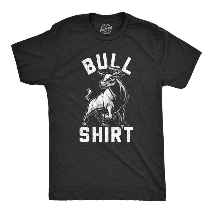 Bull Shirt Men's Tshirt - Crazy Dog T-Shirts