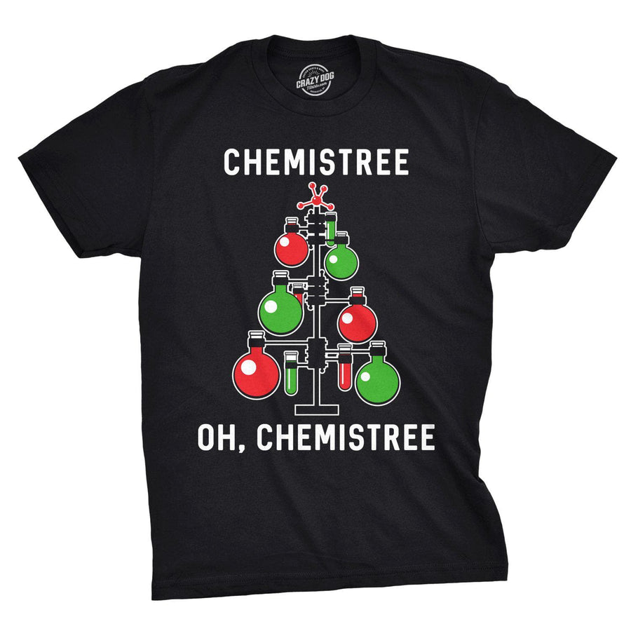 Chemistree Men's Tshirt  -  Crazy Dog T-Shirts