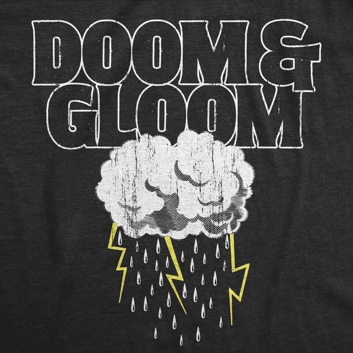 Doom And Gloom Men's Tshirt  -  Crazy Dog T-Shirts