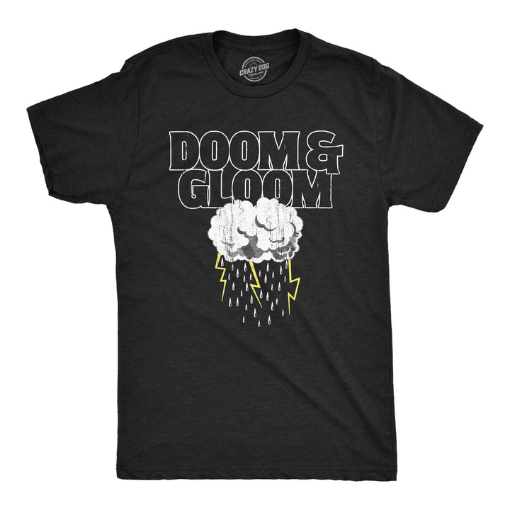 Doom And Gloom Men's Tshirt  -  Crazy Dog T-Shirts