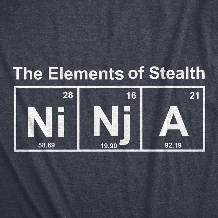 Element of Stealth Men's Tshirt  -  Crazy Dog T-Shirts