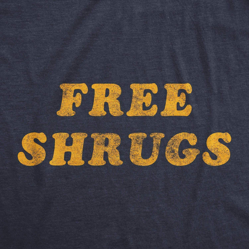 Free Shrugs Men's Tshirt - Crazy Dog T-Shirts