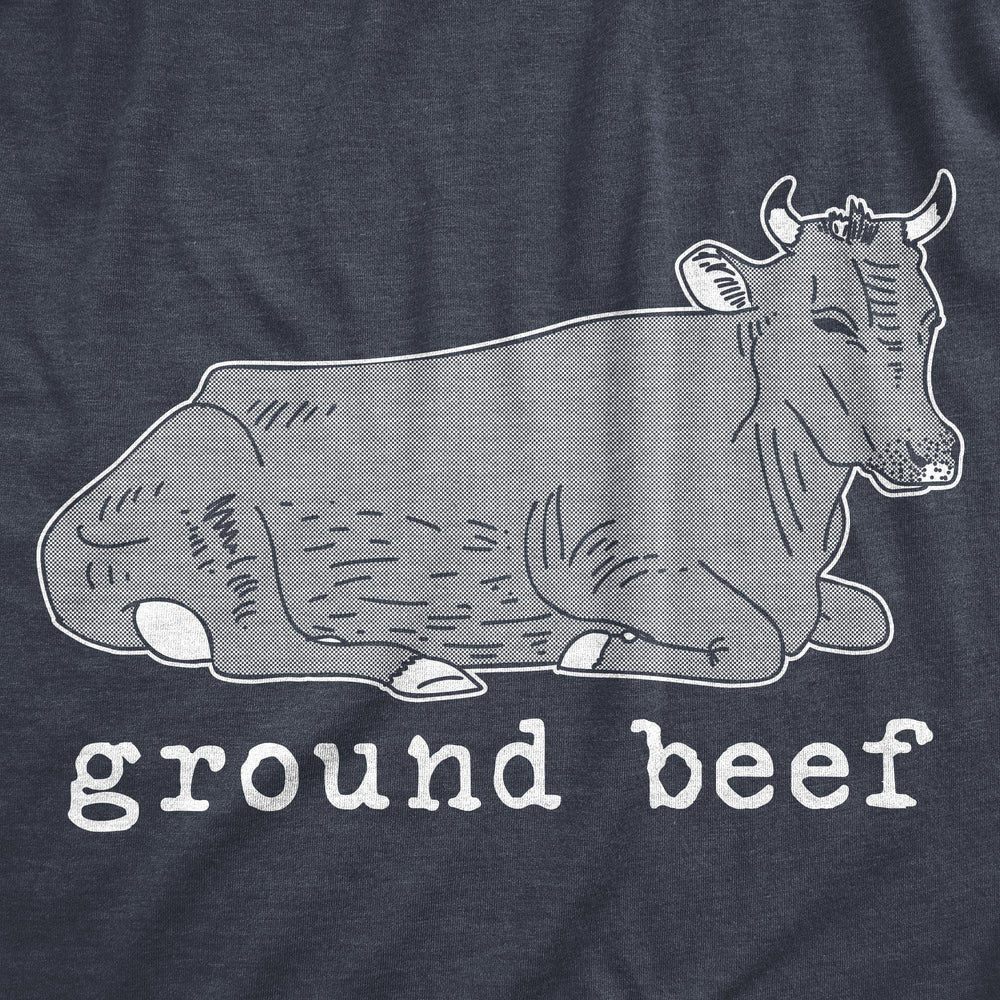 Ground Beef Men's Tshirt - Crazy Dog T-Shirts