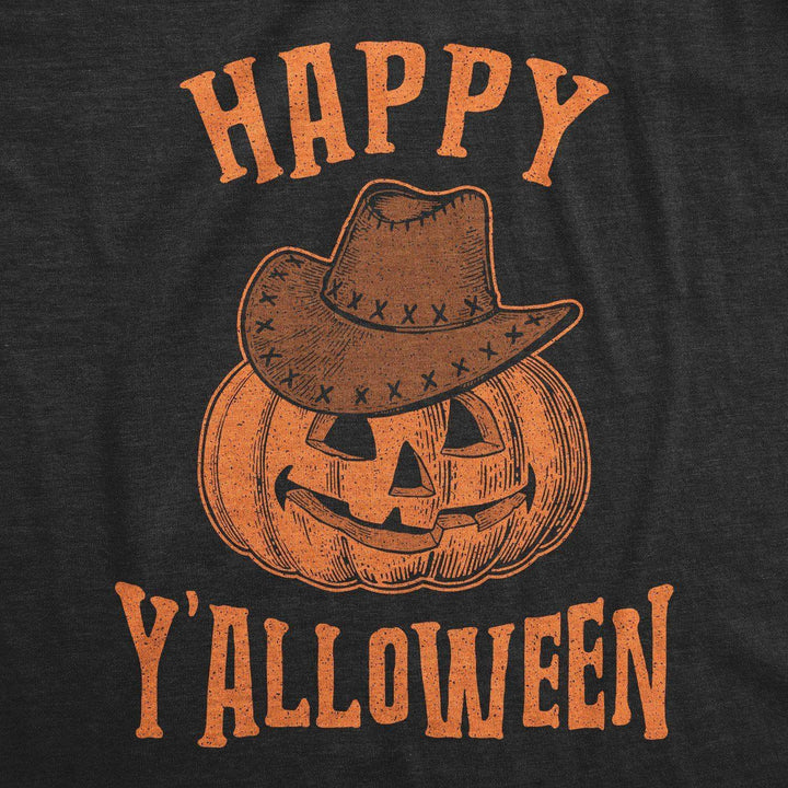 Happy Y'alloween Men's Tshirt - Crazy Dog T-Shirts