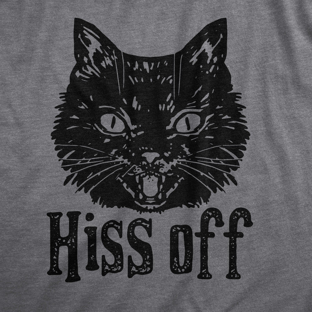 Hiss Off Men's Tshirt  -  Crazy Dog T-Shirts