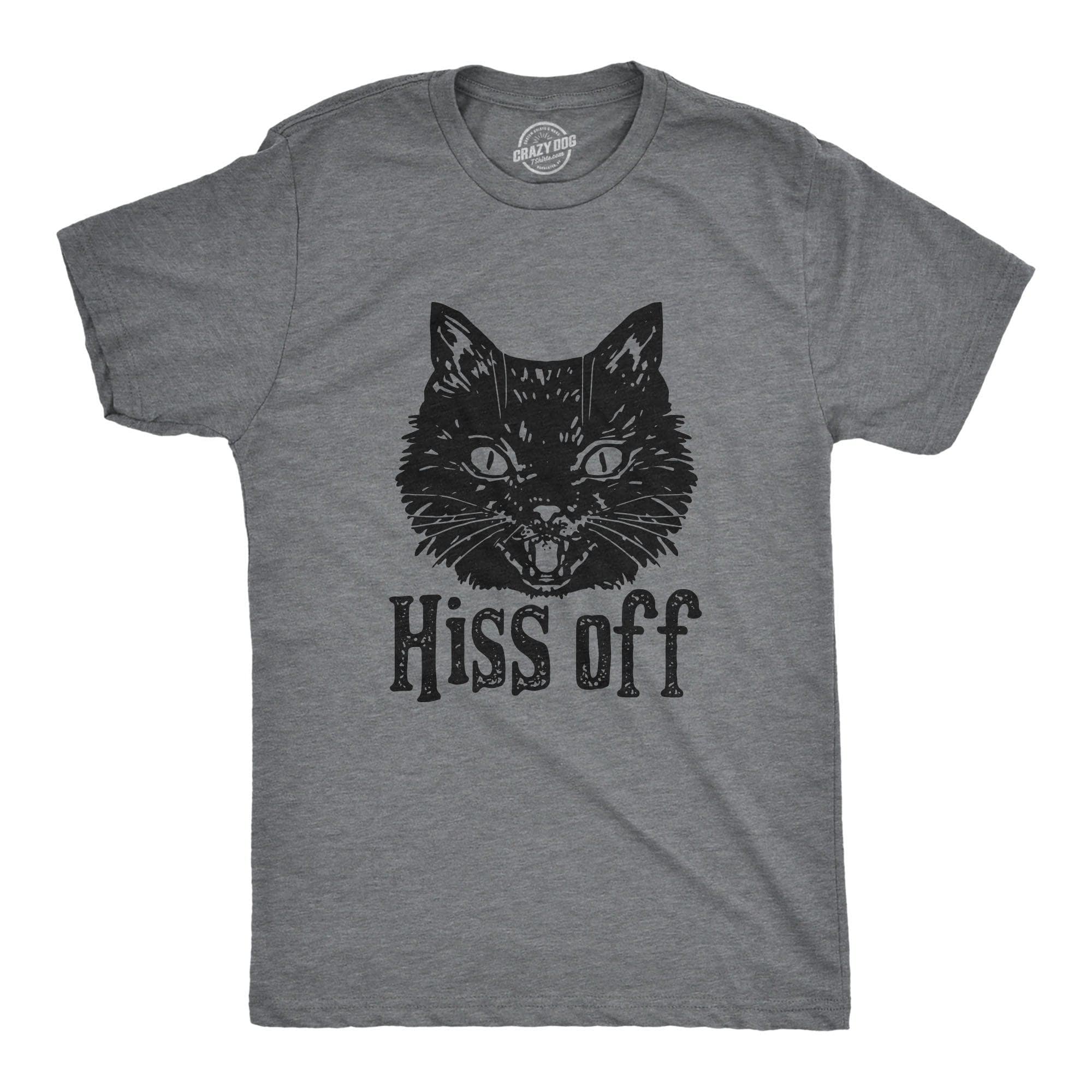 Hiss Off Men's T Shirt – Crazy Dog T-Shirts