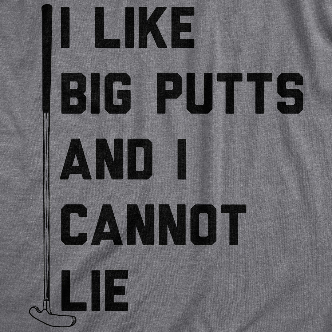 I Like Big Putts Men's Tshirt - Crazy Dog T-Shirts