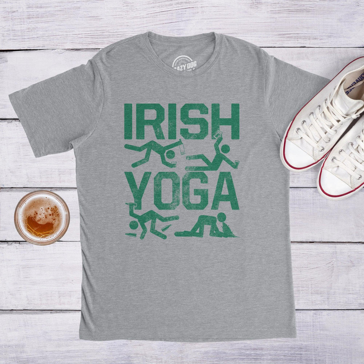 Irish Yoga T-Shirts, Unique Designs