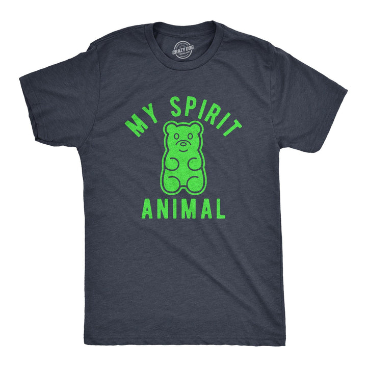 My Spirit Animal: Gummy Bear Men's Tshirt  -  Crazy Dog T-Shirts