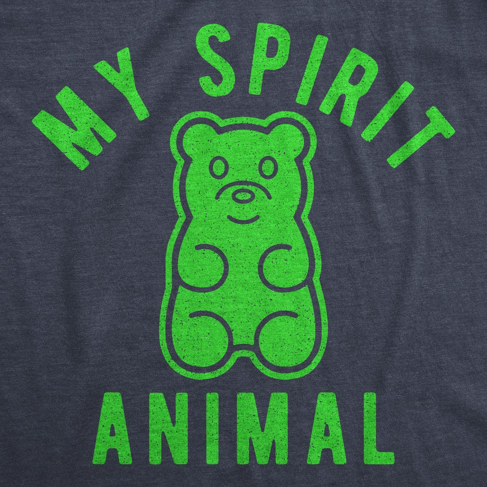 My Spirit Animal: Gummy Bear Men's Tshirt  -  Crazy Dog T-Shirts