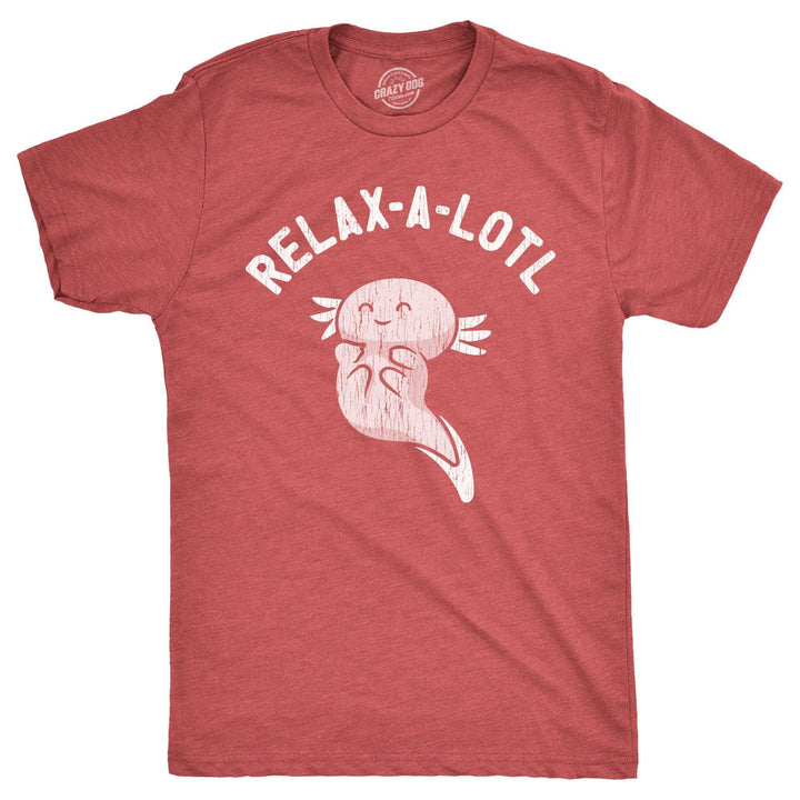 Relax A Lotl Men's Tshirt  -  Crazy Dog T-Shirts