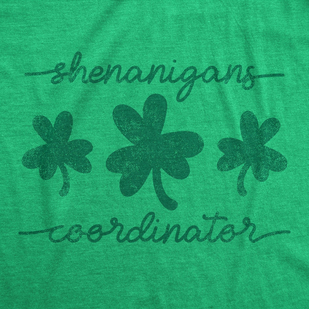 Shenanigans Coordinator Men's Tshirt  -  Crazy Dog T-Shirts