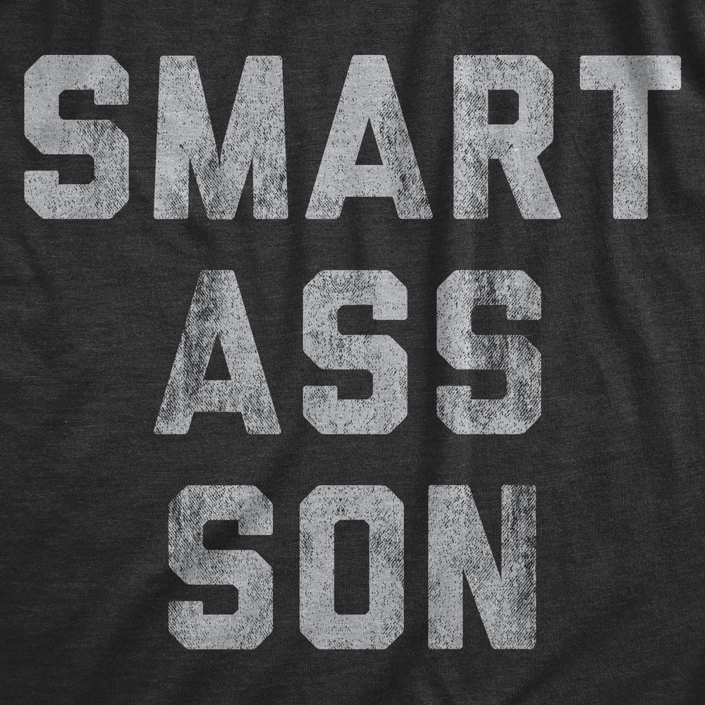 Smart Ass Son Men's Tshirt - Crazy Dog T-Shirts