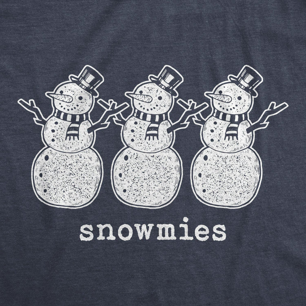 Snowmies Men's Tshirt - Crazy Dog T-Shirts