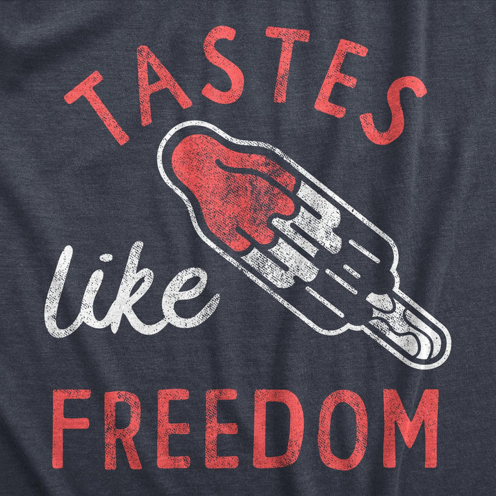 Tastes Like Freedom Men's Tshirt  -  Crazy Dog T-Shirts