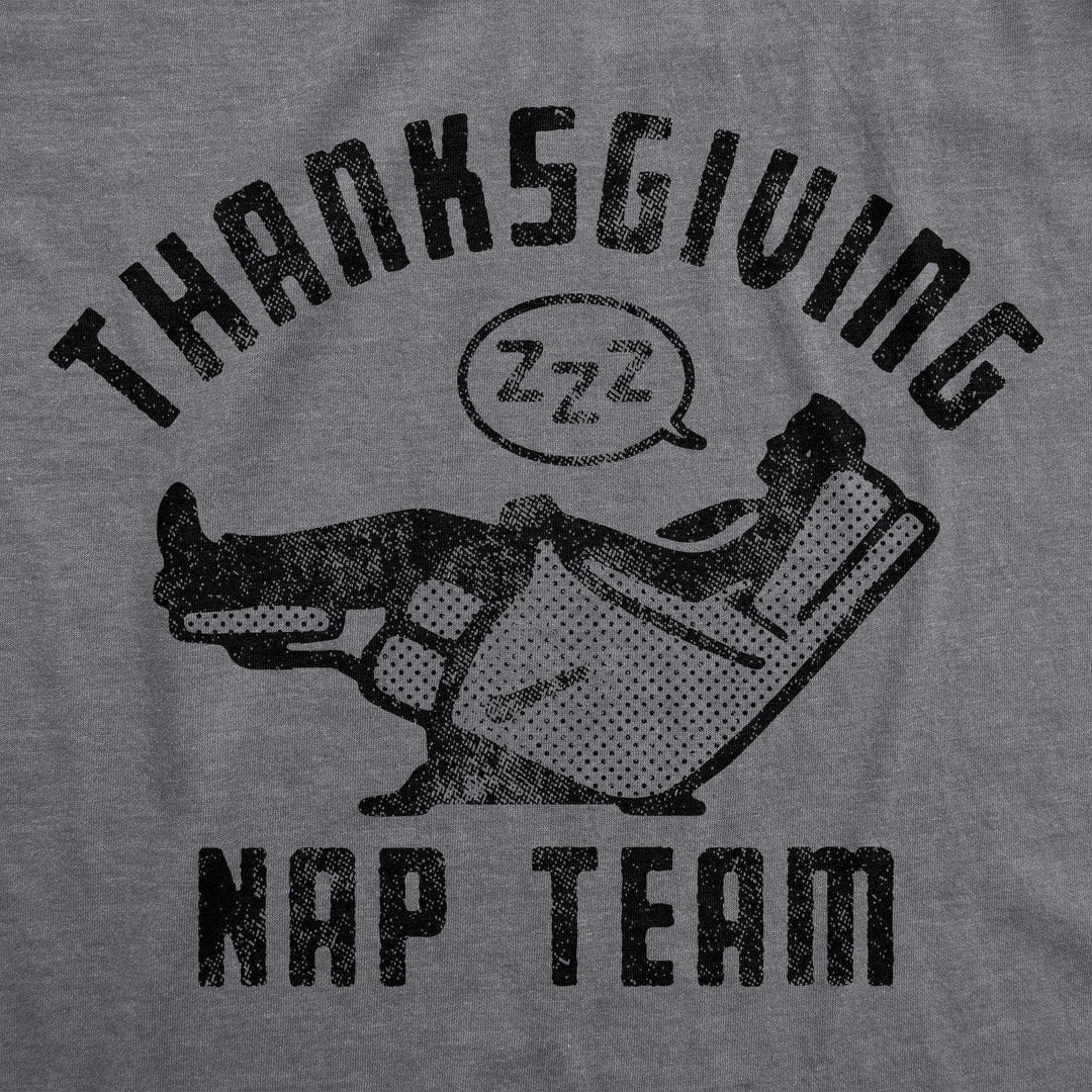 Thanksgiving Nap Team Men's Tshirt - Crazy Dog T-Shirts