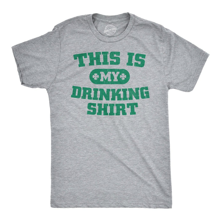 This Is My Drinking Shirt Men's Tshirt  -  Crazy Dog T-Shirts